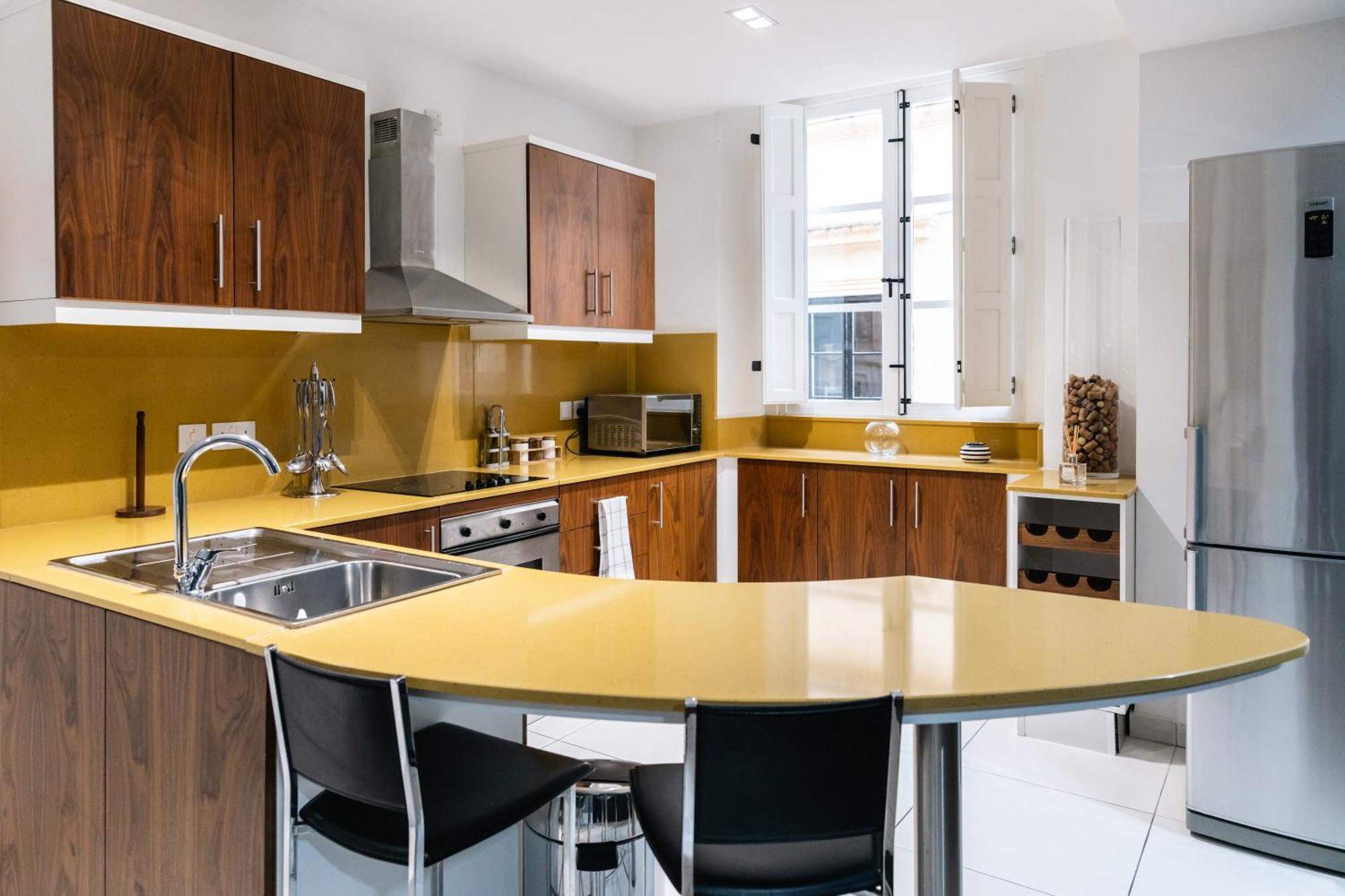 Modern Central 2Br Flat In Valletta By Arcobnb Kültér fotó